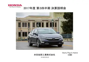ホンダ決算速報：2017年第3四半期